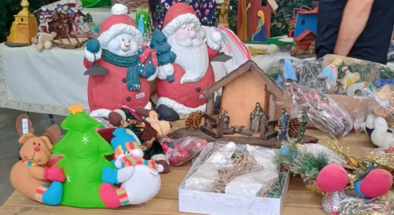 venta navideña pulgas de santa isabel 1